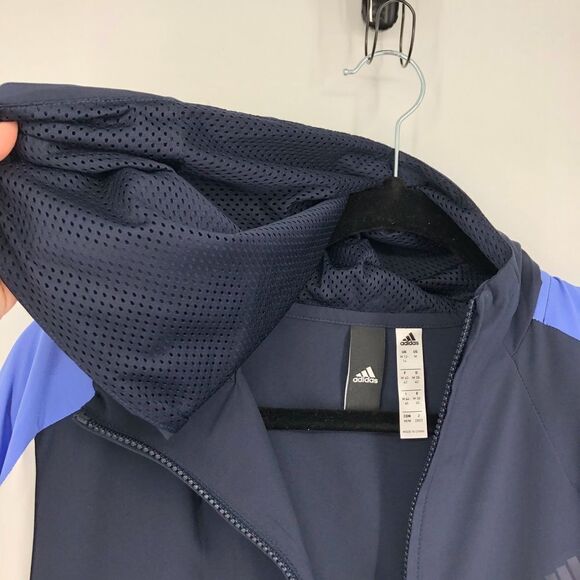 🆕 ADIDAS Windbreaker Track Jacket NWOT - Picture 8 of 13